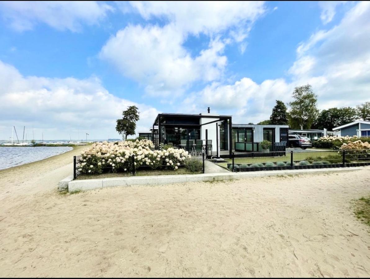 Luxus Cube Meerblick Veluwemeer Am Strand In Erster Reihe Hulshorst Εξωτερικό φωτογραφία
