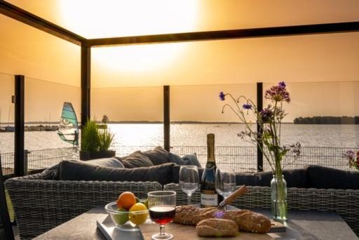 Luxus Cube Meerblick Veluwemeer Am Strand In Erster Reihe Hulshorst Εξωτερικό φωτογραφία