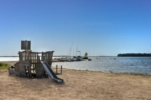 Luxus Cube Meerblick Veluwemeer Am Strand In Erster Reihe Hulshorst Εξωτερικό φωτογραφία